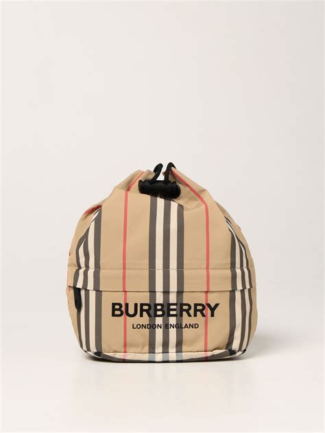 burberry nylon bucket bag